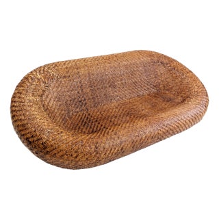 Woven Rattan Egg Sofa from Habitat, 1970s For Sale