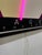 Black Patrick Nagel Pop Art Print With Pink Neon Accent for Mirage Editions, 1981 For Sale - Image 8 of 17