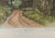1980s "Maple Hill" Contemporary Landscape Etching by Kathleen Cantin, Framed For Sale - Image 5 of 8