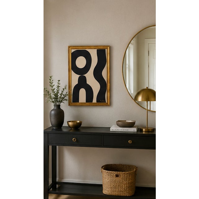 Desert Rhythm II Modern Painting Framed by Bryan Boomershine For Sale In Palm Springs - Image 6 of 10