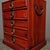 1990s Rosewood Five‑Drawer Jewelry Cabinet, Hand‑Made Mortise‑Tenon Storage Chest Chinoiserie For Sale - Image 4 of 9
