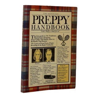 1980 the Official Preppy Handbook Paperback Book by Lisa Birnbach For Sale