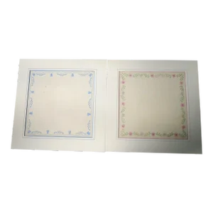 Early 20th Century Original Watercolor Design Paintings - Set of 2