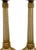 Metal Mid 20th Century Mid Century Hand Made Italian Murano Goldstone Art Glass Table Lamp Bases - a Pair For Sale - Image 7 of 18