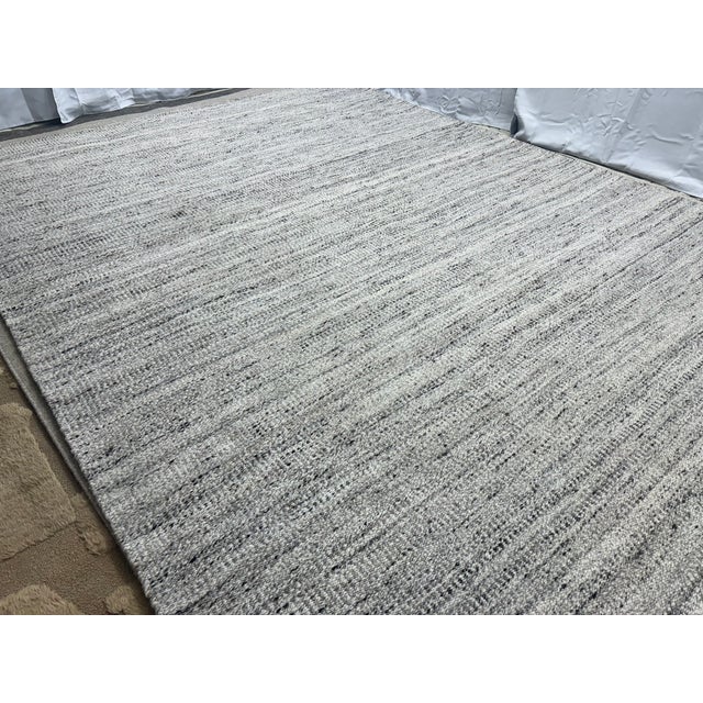 2020s Rh Saravia Wool & Jute Rug – 9x12 Grey Multi | Handwoven Wool & Jute | Made in India For Sale - Image 5 of 18