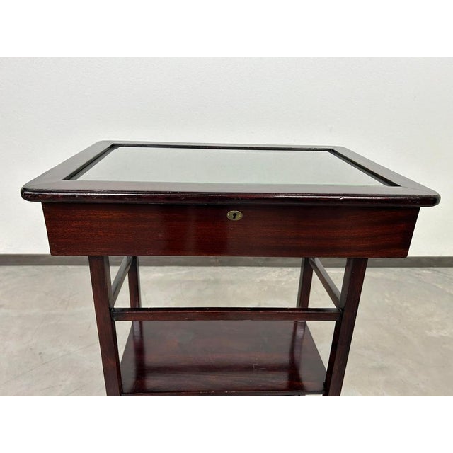 Secession Side Table with Double Top, 1890s For Sale - Image 10 of 12