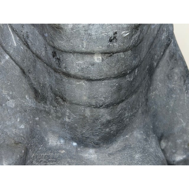 Art Deco Lead Sculpture of Joan of Arc in the Manner of Eric Gill For Sale - Image 12 of 18