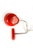 Red Table Lamp attributed to Josef Hurka for Napako, 1960s For Sale - Image 14 of 18