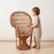 A beautiful and authentic vintage children’s philippines peacock, entirely handcrafted and handwoven in natural rattan in...