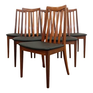 Set of 6 Vintage Mid Century Modern Dining Chairs by G Plan For Sale