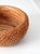 Vintage Woven Bamboo Basket Bowl With Rounded Sides For Sale - Image 14 of 14