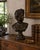A handsome late 20th century interpretation of the Apollo Belvedere, modeled with the idealized profile, curling hair,...