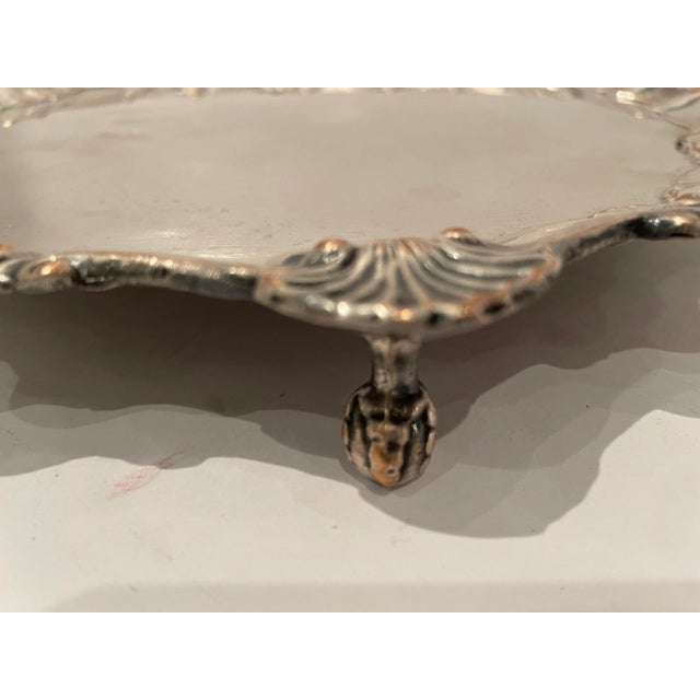 English Sheffield Silver Plated Barware/Serving Tray For Sale In New York - Image 6 of 10