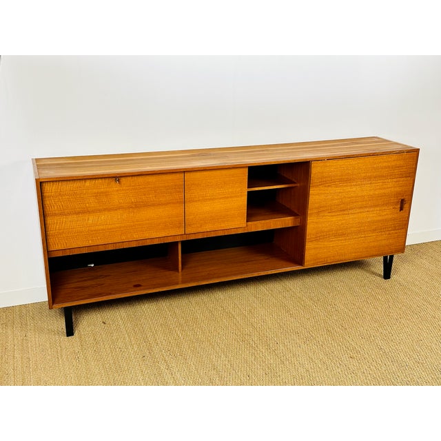 Mid-Century Modern Vintage Scandinavian Sideboard, 1960s For Sale - Image 3 of 18