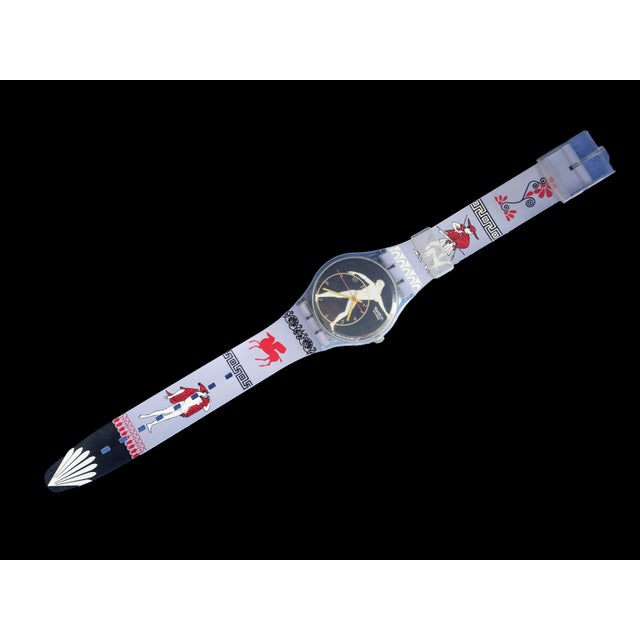 Vintage Wall Clock from Swatch, 1992 For Sale - Image 6 of 9