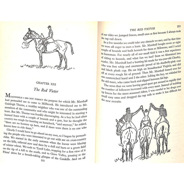 "Gone Away With O'Malley: Seventy Years With Horses, Hounds & People" 1946 Knott, M. O'Malley For Sale - Image 15 of 15