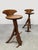 1960s Vintage Brutalist Wooden Bar Stools, 1960s For Sale - Image 5 of 5