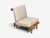 Charlotte Perriand, Rare 'La Cachette' Lounge Chairs, Oak, Fabric, France, 1960s For Sale - Image 10 of 18