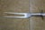 Vintage Paneled Sterling Silver Roast Carving Set Knife Fork - 2 pcs For Sale - Image 10 of 15