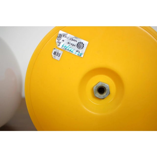 Mid-Century All Glass Table Lamp from Valasske Mezirici, Czechoslovakia, 1970s For Sale - Image 4 of 6