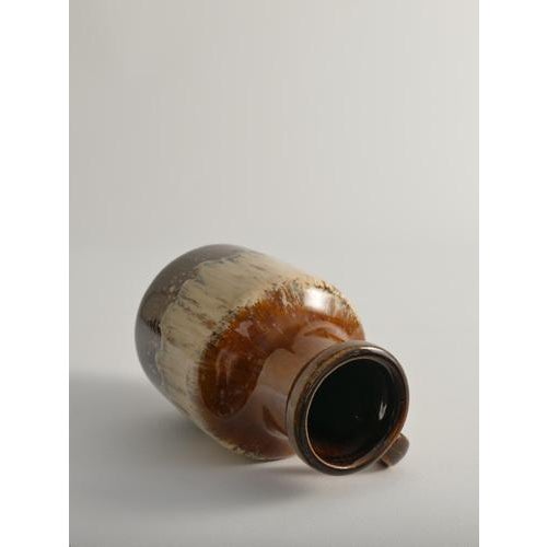 Mid-Century Modern Fat Lava Drip Glaze Ceramic Vase, West Germany, 1970s For Sale - Image 14 of 16