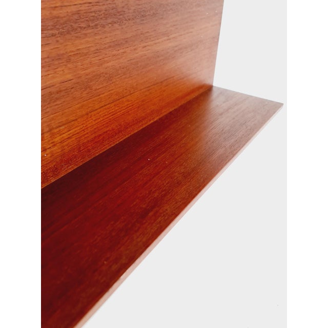 Long German Hanging Shelf by Wilheilm Renz for Walter Renz, 1960s For Sale - Image 13 of 18