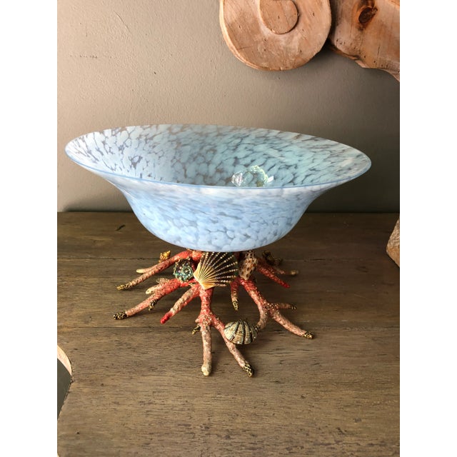 Jay Strongwater Coral Reef Bowl For Sale - Image 11 of 11