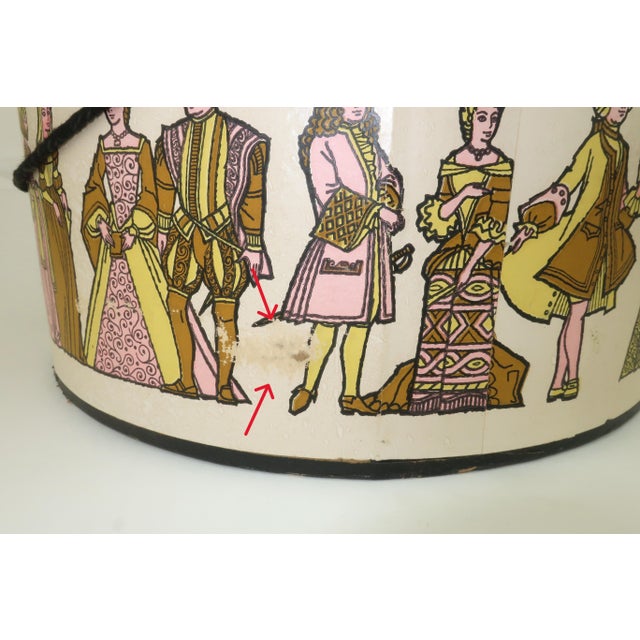 Department Store ‘Timeline of Fashion’ Hat Box, 1960’s For Sale - Image 12 of 14