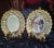 Brass C1820 British Georgian Brass Repousse Mirrored Candle Wall Sconces a - Pair For Sale - Image 8 of 8