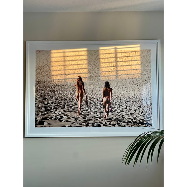 Akila Berjaoui “Beach Bums” — Monumental Custom Oversized Limited-Edition Photograph SIGNED & NUMBERED | CUSTOM 51" × 77"...
