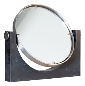 Slate Table Mirror by Angelo Mangiarotti, 1960