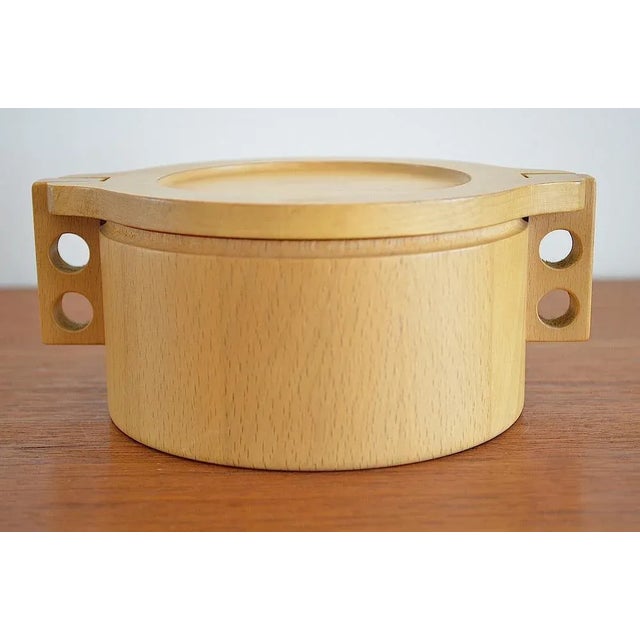 Dansk Butter Can by Birgit Krogh for Woodline, 1970s For Sale - Image 5 of 11