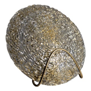 Wall Sconce in Murano Glass and Brass attributed to J. T. Kalmar, Austria, 1970s For Sale