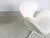 Swan Chair in White Leather by Arne Jacobsen for Fritz Hansen For Sale - Image 9 of 13