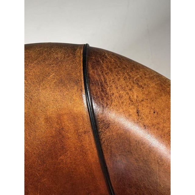 Classic Sheepskin 3-Seater Sofa For Sale - Image 9 of 18