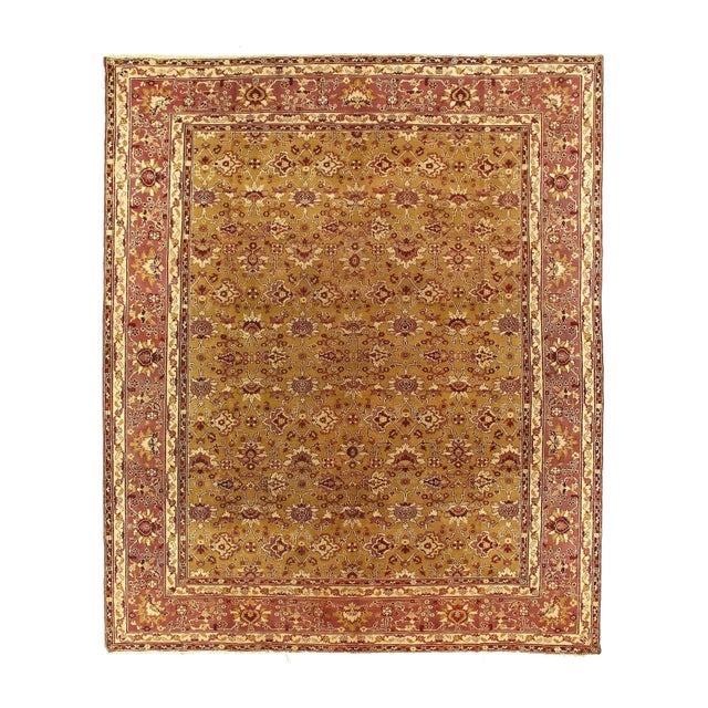 1900 - 1909 Gold Antique Agra For Sale - Image 4 of 4