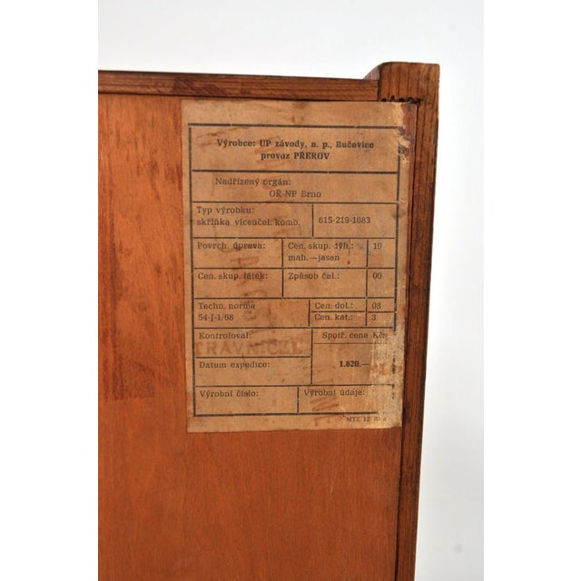 Mid-Century Modern Highboard with Secretaire by Frantisek Mezulanik for Up Zavody, 1960s For Sale - Image 15 of 16