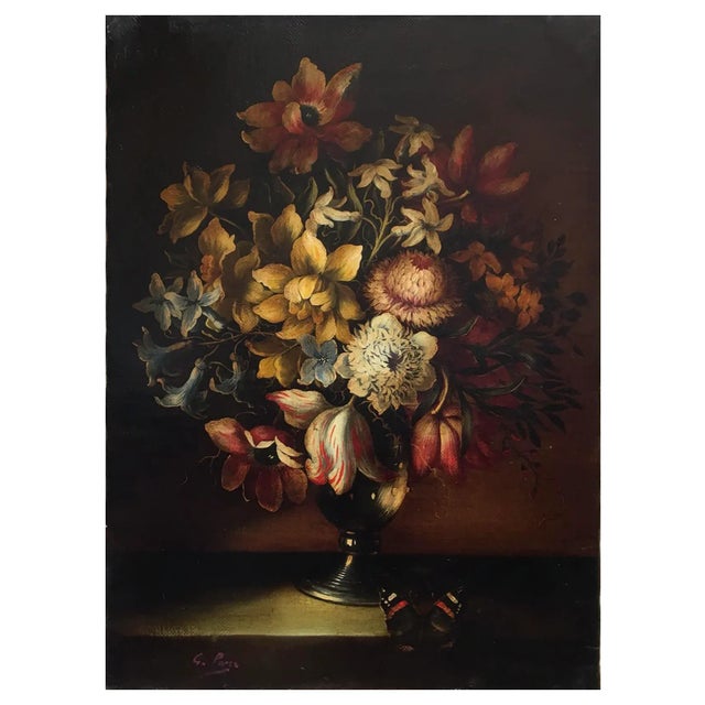 Still life - Giovanni Perna Italia 2004 - Oil on canvas cm.50x70 in this beautiful oil on canvas Giovanni Perna was...