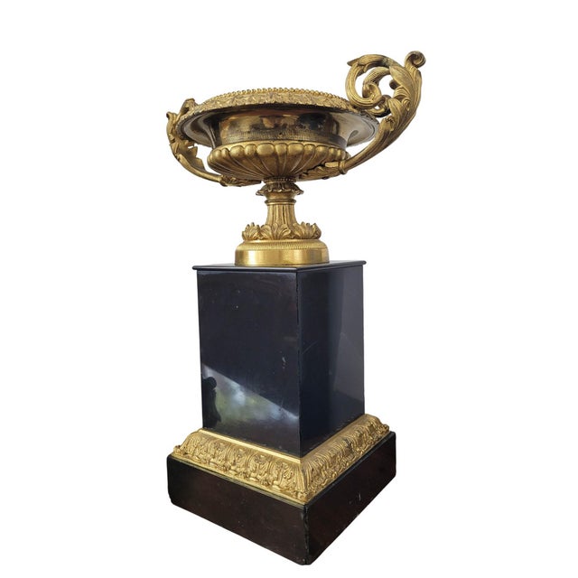 Antique French Empire Ormolu Centerpiece Tazzas, Circa 1860–1880 For Sale - Image 10 of 11