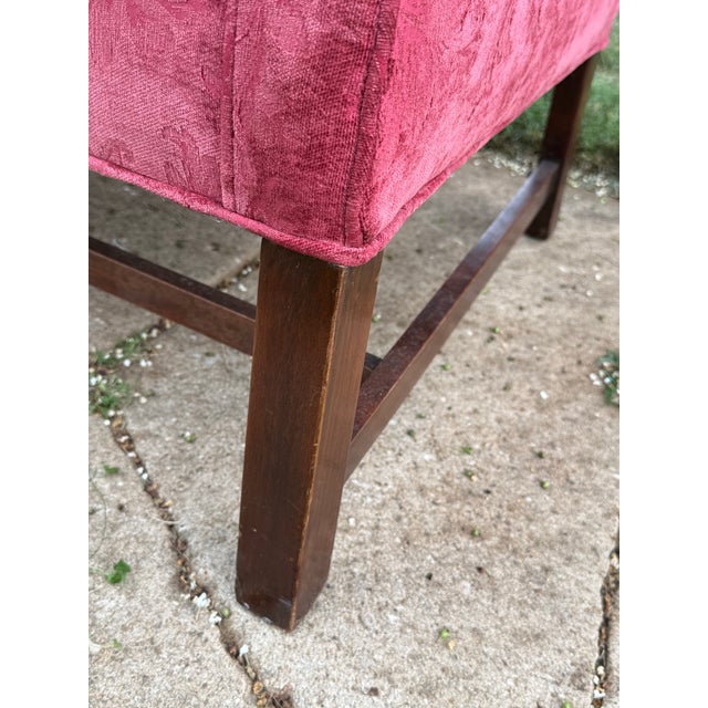 Late 20th Century Chippendale Style Camelback Sofa - New Upholstery For Sale - Image 13 of 14