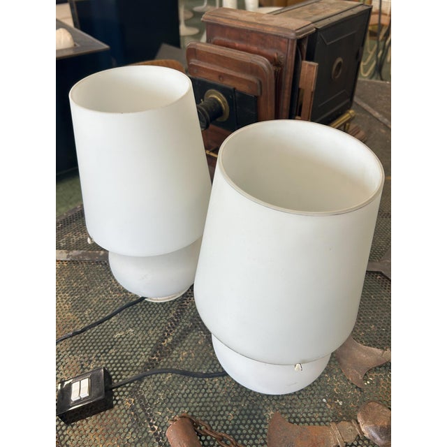Table Lamps by Max Ingrand for Fontana Arte, 1955, Set of 2, in Good conditions. Designed 1950 to 1959 This piece is...