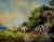 Late 19th Century Swiss Farm Scene Landscape For Sale - Image 4 of 7