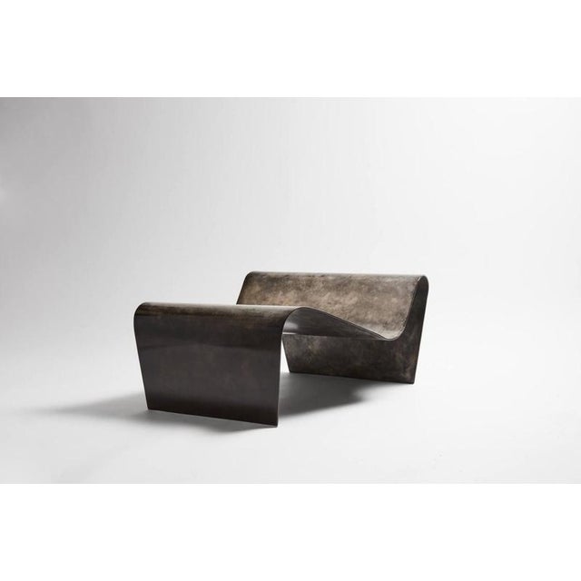 Geometric Lunaire Armchair by Jennifer Midoz For Sale - Image 4 of 7