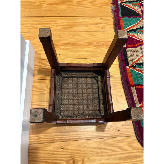 Wood Antique Chinese Ming Dynasty Side Table or Stool For Sale - Image 7 of 9