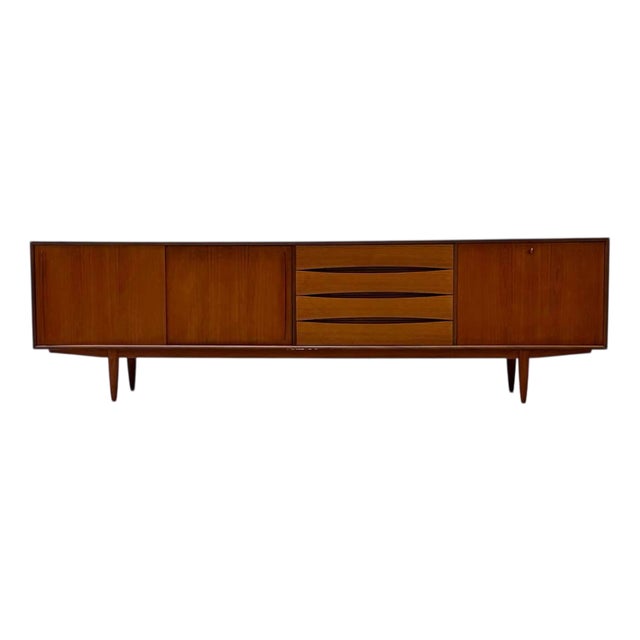 Teak Sideboard by Arne Vodder, Denmark, 1960s For Sale
