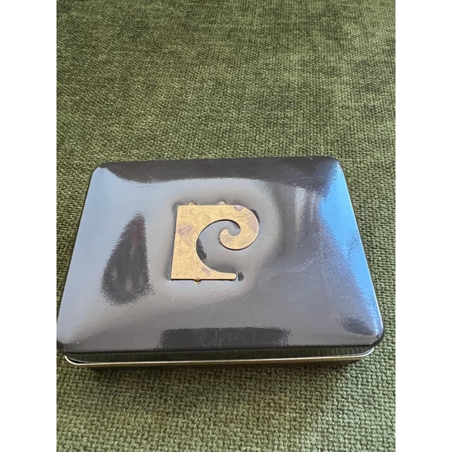 Rare Vintage PIERRE CARDIN CUFFLINKS & Tie Pin In Original Case Circa "1960" For Sale - Image 13 of 18