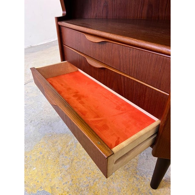 Danish Teak Corner Cabinet with Minibar For Sale - Image 10 of 11