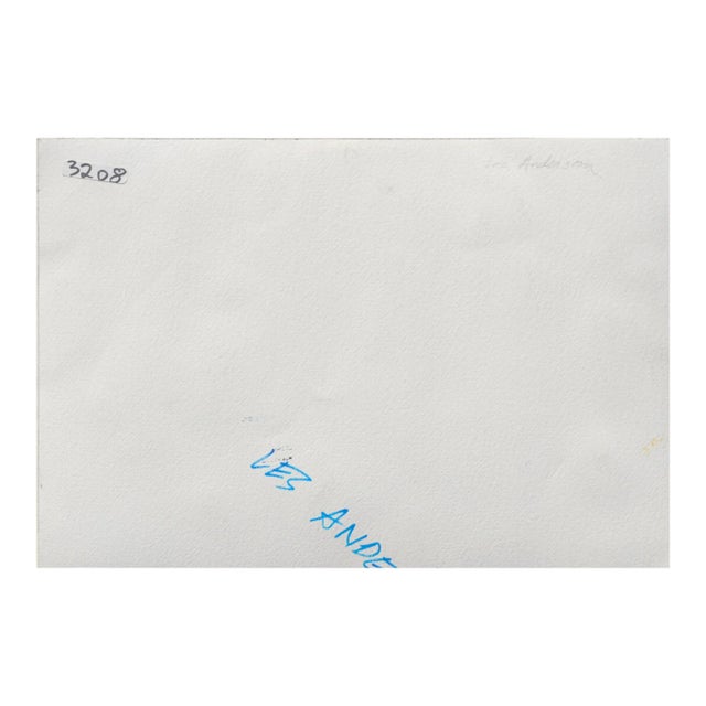 Vintage Tie Dye Abstract Watercolor by Les Anderson For Sale In Monterey, CA - Image 6 of 7