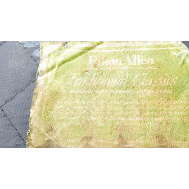 Wood Rare Exquisite Vintage Ethan Allen Sofa For Sale - Image 7 of 7