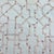 This is a 10 yard roll of the iconic Scalamandre print “Baldwin bamboo outdoor print” in the cream and red on aqua...